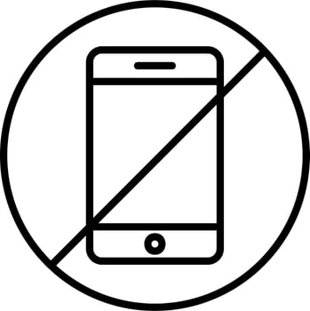 Blocking Vector Icon