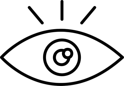 Retina Vector Icon