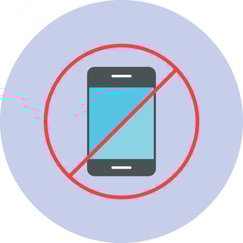 Blocking Vector Icon