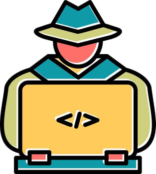 Hacker Vector Icon