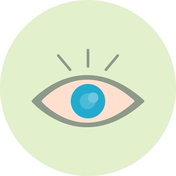 Retina Vector Icon