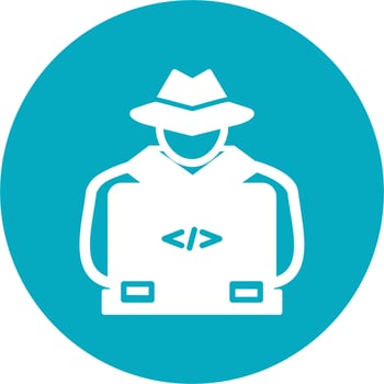 Hacker Vector Icon