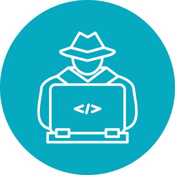 Hacker Vector Icon