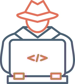 Hacker Vector Icon