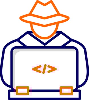 Hacker Vector Icon