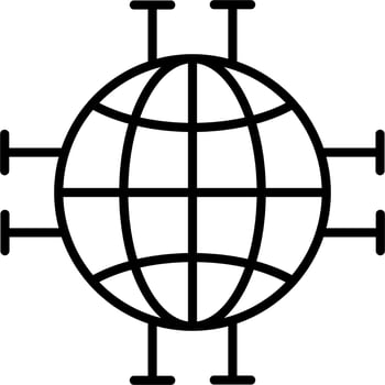 Worldwide Vector Icon