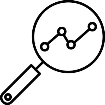 Search Analytics Vector Icon