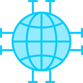 Worldwide Vector Icon