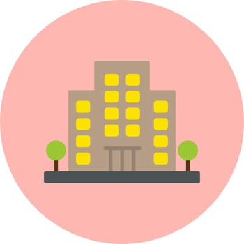 Office Building Vector Icon