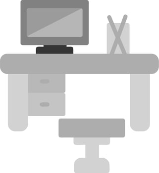 Workplace Vector Icon