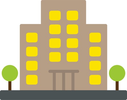 Office Building Vector Icon