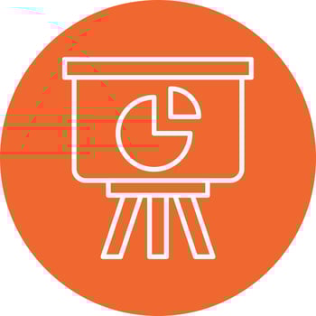 Pie Chart Vector Icon