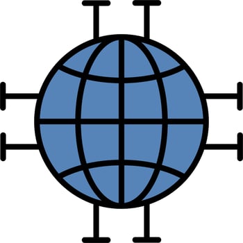 Worldwide Vector Icon