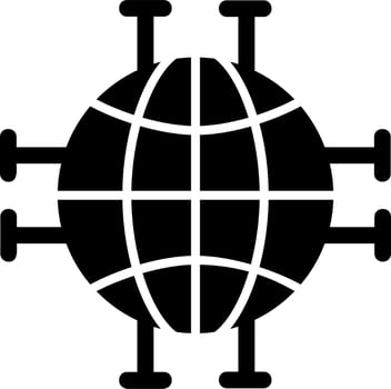 Worldwide Vector Icon