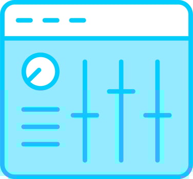 Sound Mixer Vector Icon