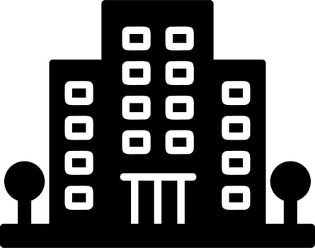 Office Building Vector Icon