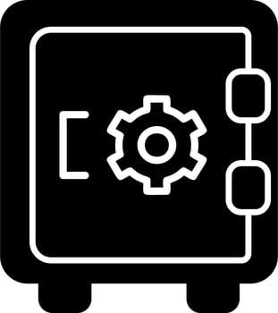 Security Box Vector Icon