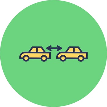 Distance Vector Icon