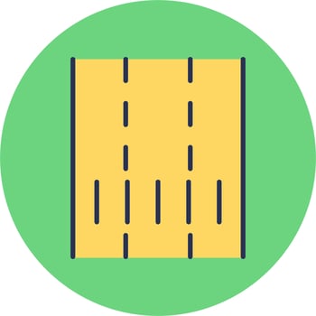 Lane Vector Icon