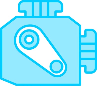 Car Engine Vector Icon