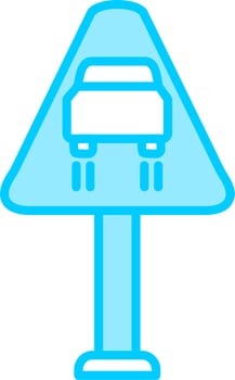 Smooth Road Vector Icon