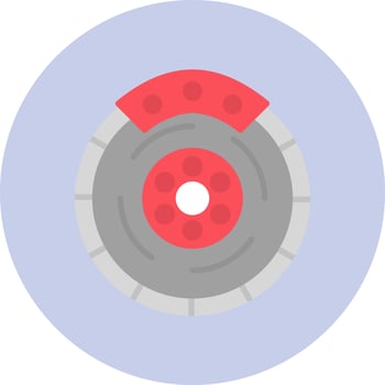 Disc Brake Vector Icon