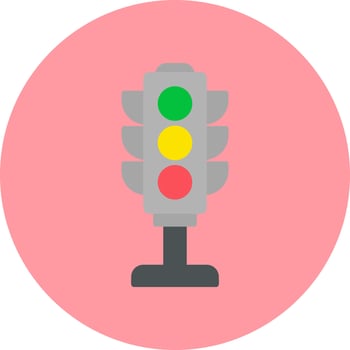 Traffic Lights Vector Icon