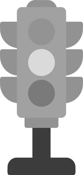 Traffic Lights Vector Icon