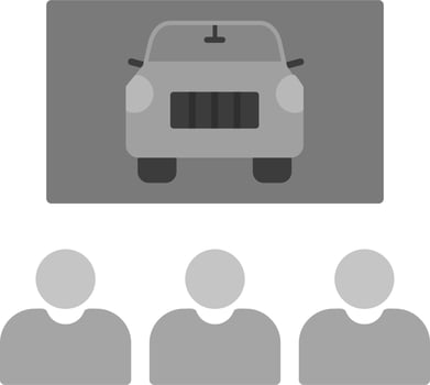 Class Driving Vector Icon