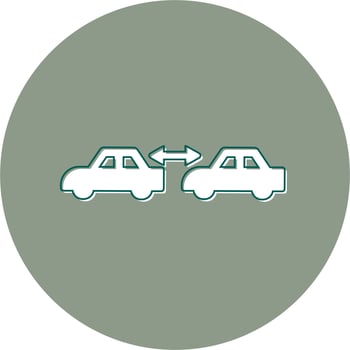 Distance Vector Icon