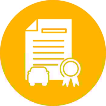Driving Test Vector Icon