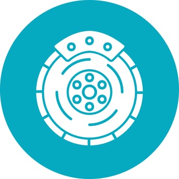 Disc Brake Vector Icon