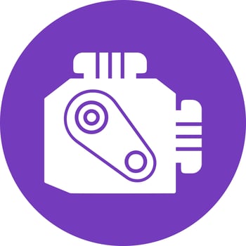 Car Engine Vector Icon
