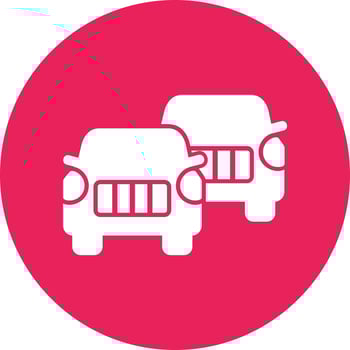 Overtake Vector Icon
