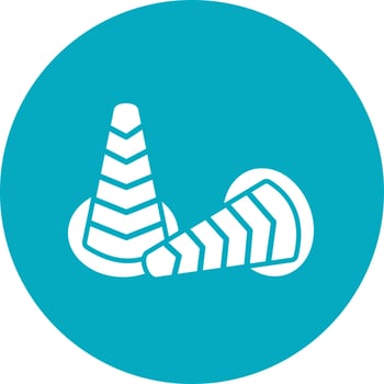 Traffic Cone Vector Icon