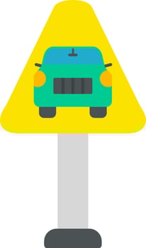 Traffic Sign Vector Icon