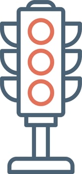 Traffic Lights Vector Icon