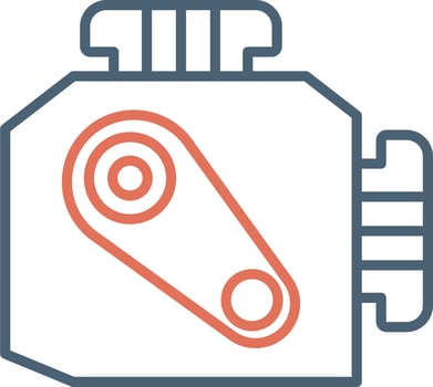 Car Engine Vector Icon