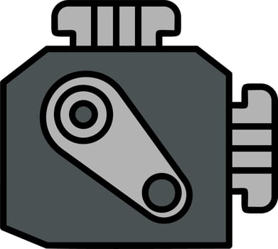 Car Engine Vector Icon