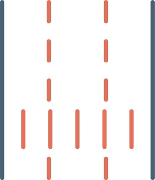 Lane Vector Icon