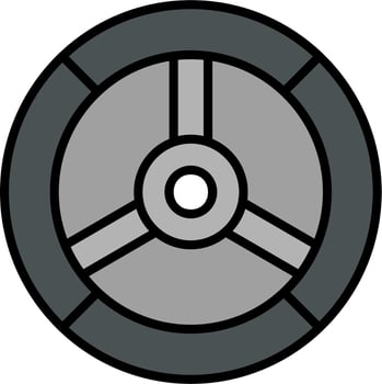 Tire Vector Icon