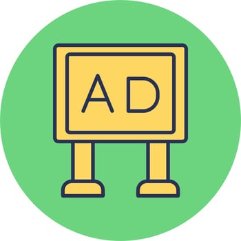 Poster Vector Icon
