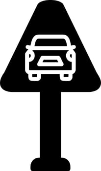 Traffic Sign Vector Icon