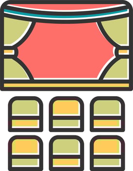 Theater Vector Icon