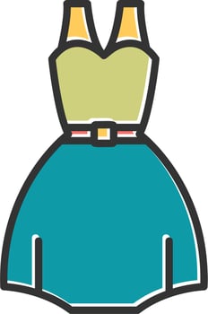 Dress Vector Icon