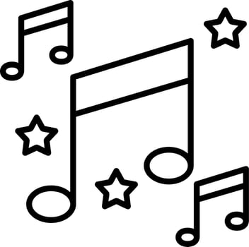 Musical Notes Vector Icon