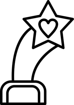 Statuette Vector Icon