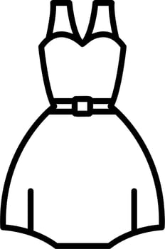 Dress Vector Icon