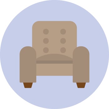 Armchairs Vector Icon