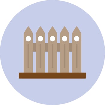 Fence Vector Icon